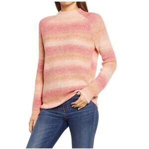 Women's Pink Gradient Sweater